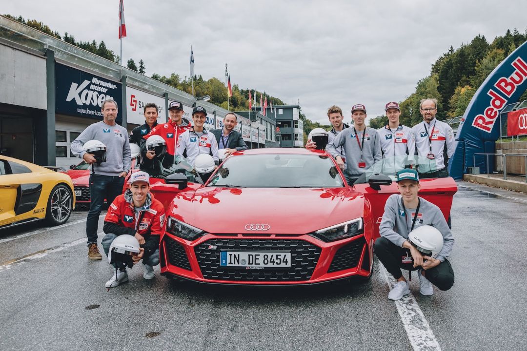 ÖSV-Skispringer: Boxenstopp am Salzburgring